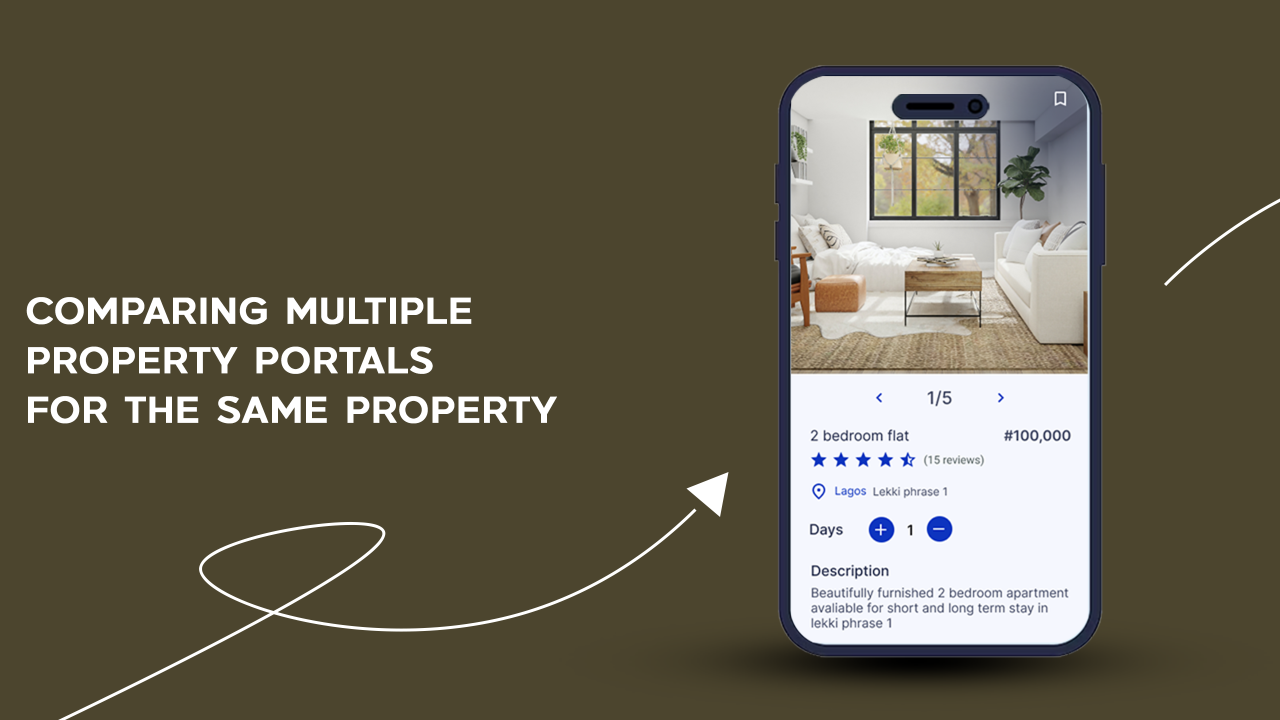 Mobile screen showing a 2 BHK flat listing with price and reviews, illustrating how the same property can appear differently across platforms — emphasizing why buyers in Ahmedabad should compare real estate portals like MagicBricks, 99acres, and Housing.com.
