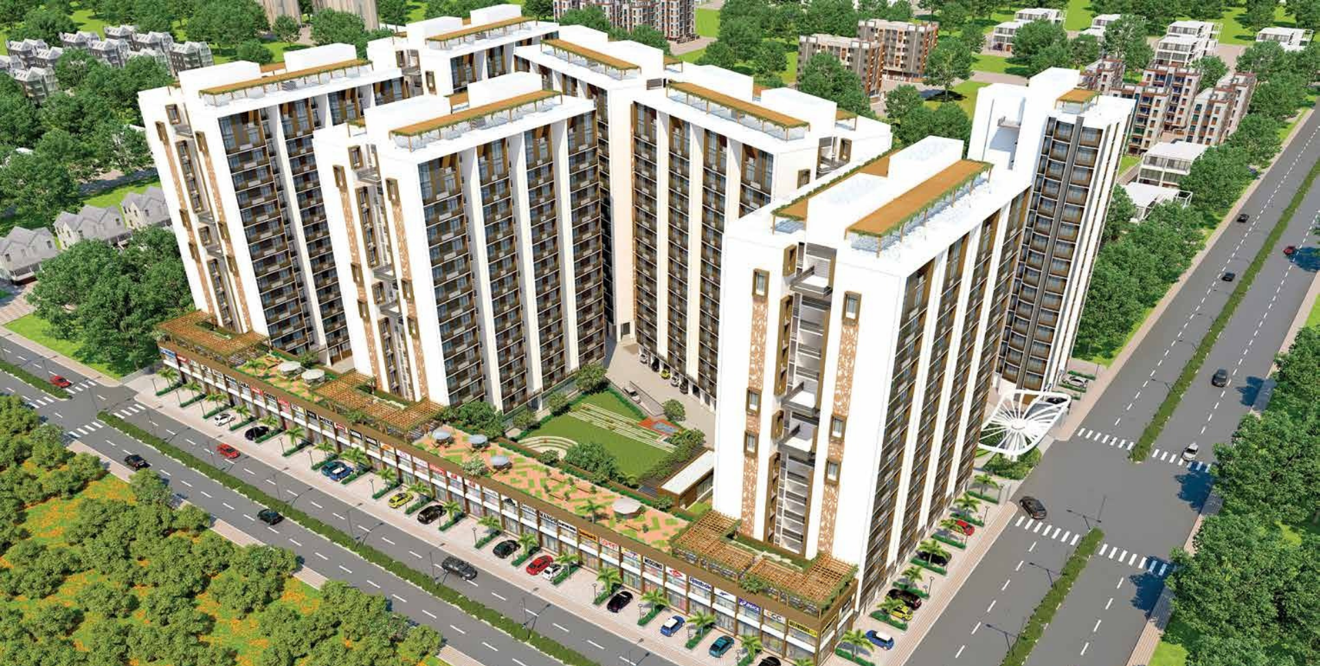Laxmi Eternia ready-to-move 3 BHK flats in Narol, Ahmedabad from ₹40 lakh.